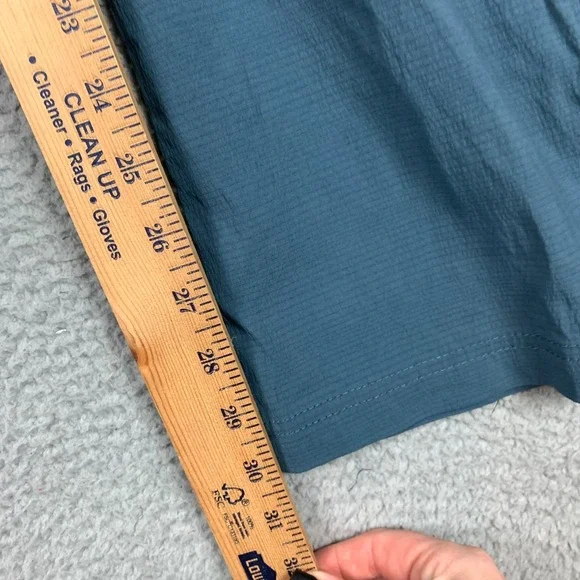 Prana Sage Pants Women's 2‎ Teal Roll Up Hem Convertible Ripstop Hiking Camping - Picture 7 of 8